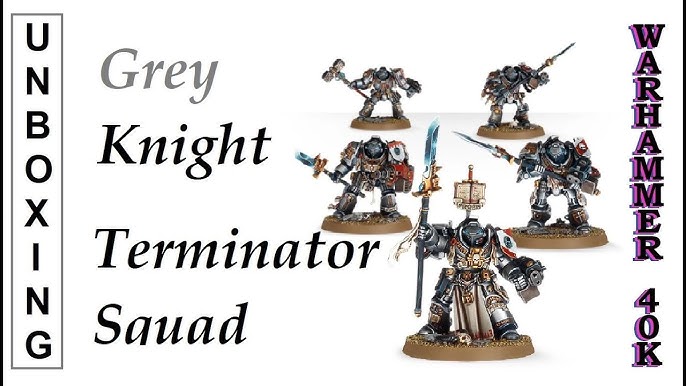 Grey Knights Brotherhood Terminator Squad Paladin 1/18 Scale | Warhammer  40K | Joy Toy Action figures