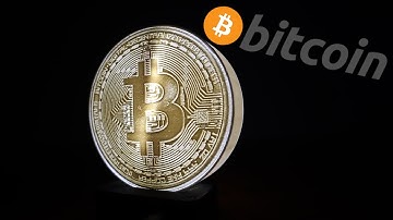 Bitcoin LED Light 3D Printed