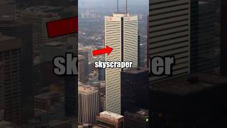 Canada’s most DANGEROUS skyscraper 🤯 #building #architecture #viral