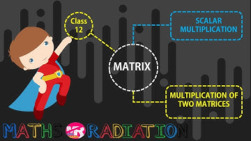 WHAT IS SCALAR MULTIPLICATION ? | MULTIPLICATION OF MATRICES | CLASS 12 | MATRIX | TOPIC VIDEO