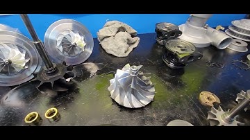 Turbo Failure Anylysis and Explanation! Video 1, Compressor Wheel Touch Down