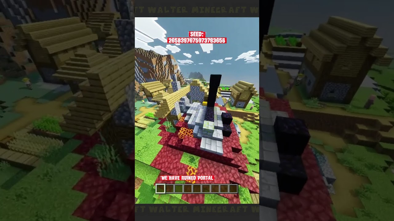 🏔️ Сид для Горной деревни | Minecraft Bedrock 1.21