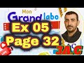 Mon Grand Labo En Maths 3AC P 32 EX 5 Maths 