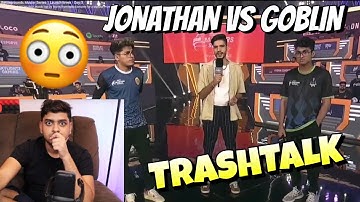 Aman Reaction On Goblin vs Jonathan TrashTalk😂 | SouLAman
