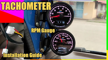 Greedy Tachometer (RPM Gauge) Installation Tutorial