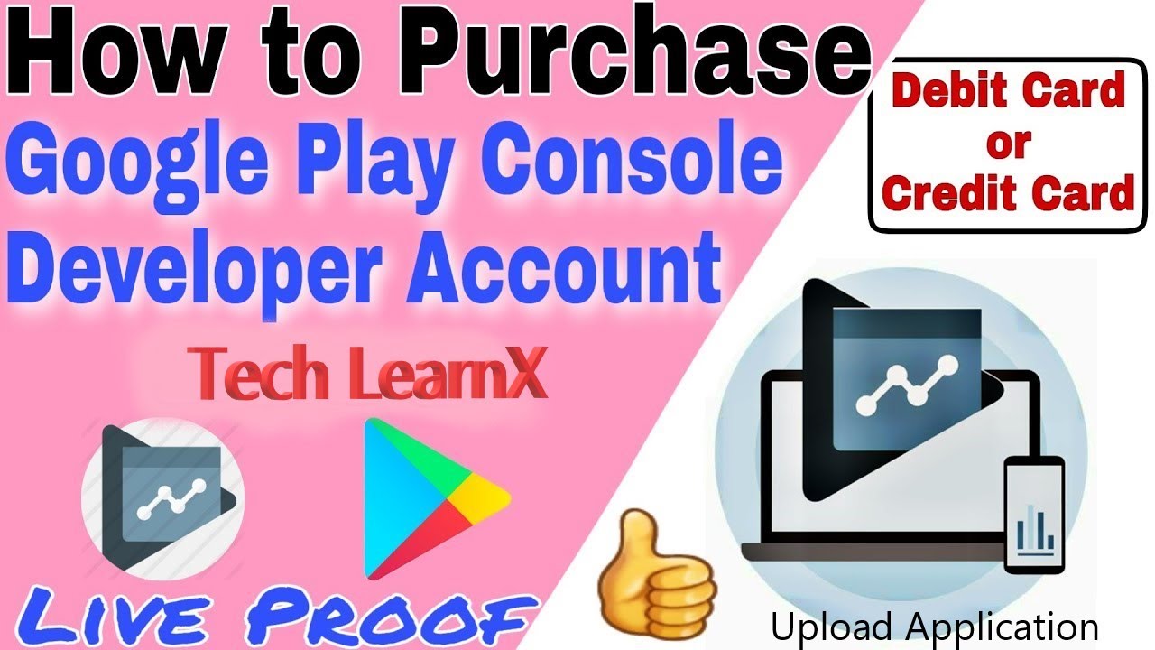 Google Play Console Account Kaise Kharinde ? How to Purchase Google Play Console Account ?