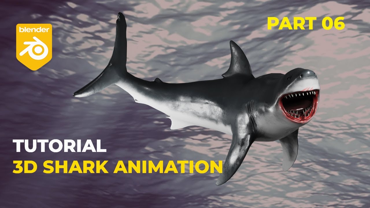 ArtStation - Shark Rigged and Animation in Blender