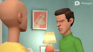 Caillou Says No Super Mario Bros. And Gets Grounded