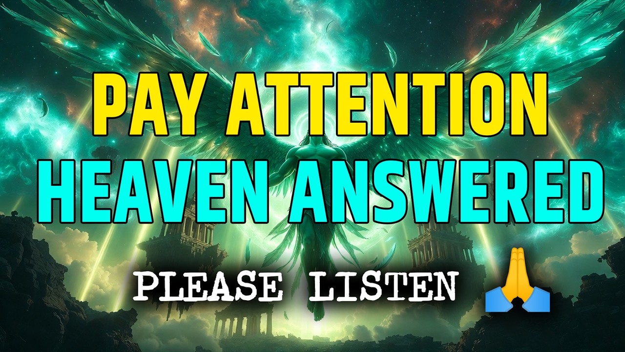 CHOSEN ONE: Stop Everything — Heaven Just Responded to What You Did