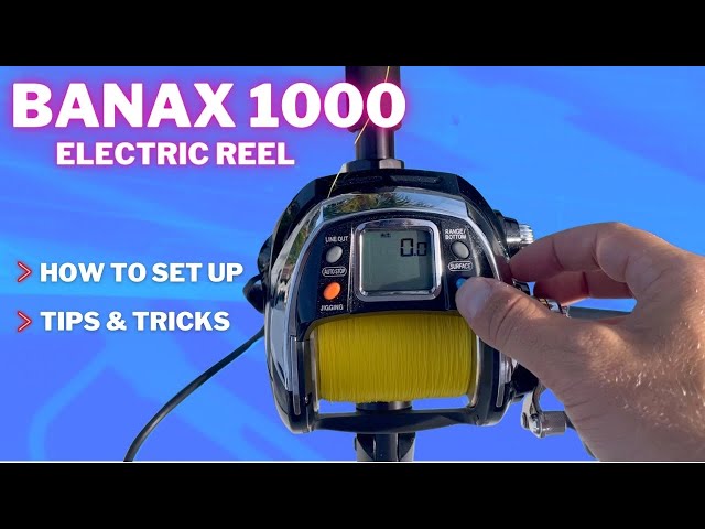 My NEW Banax Kaigen 1000 Electric Reel