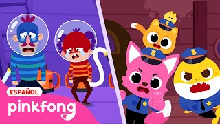 ¡Ayuda, Hay Ladrones! ¡Deténganse!🚔 | Las Mejores Canciones Infantiles | Pinkfong en español