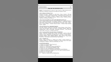 Degree 1st and 2nd sem Syllabus #OU #degree #syallbus