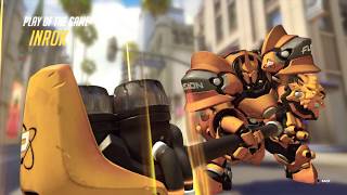 Overwatch: Reinhardt - Sextuple Kill (play of the game)