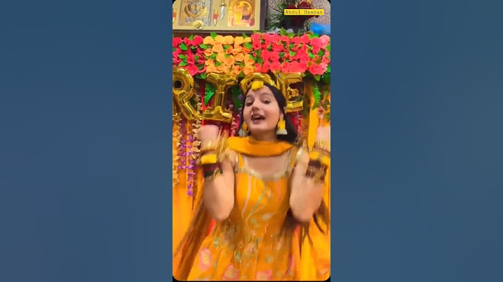 Haldi Bride on her Haldi Cermony On Bollywood Song Shorts || Status