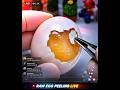 Raw Egg Peeling Live 🥚 🔴