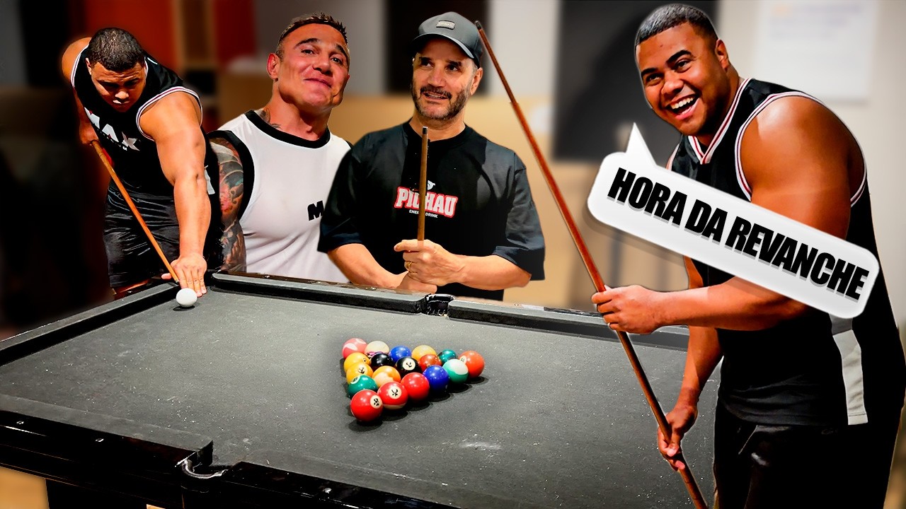 BITELO GANHOU DO PATRÃO NA SINUCA