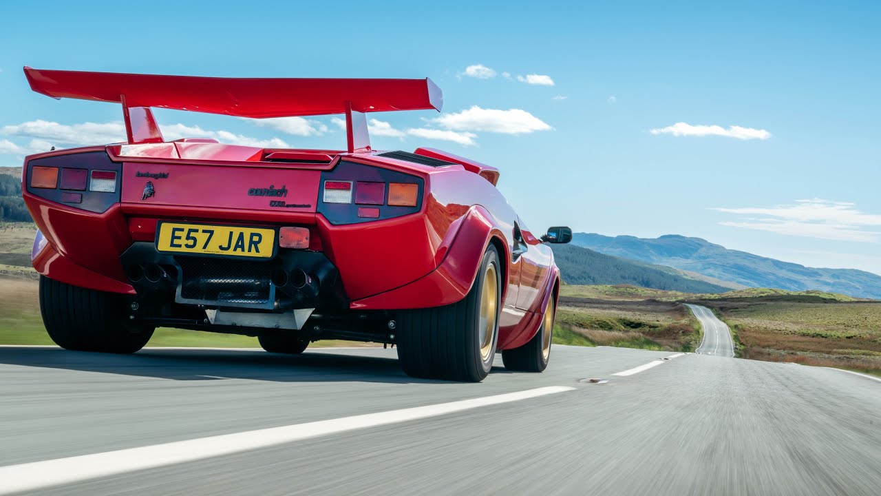 Final drive in my Lamborghini Countach QV before some big bills head my way..