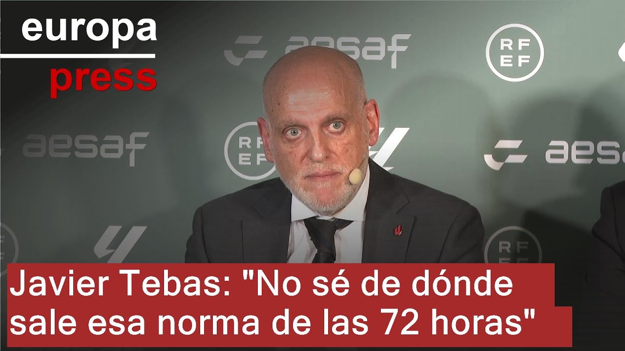 Javier Tebas: 