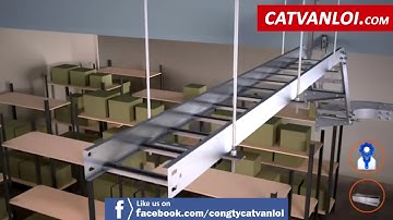 [CATVANLOI.COM] Hướng dẫn cách lắp đặt Thang Cáp