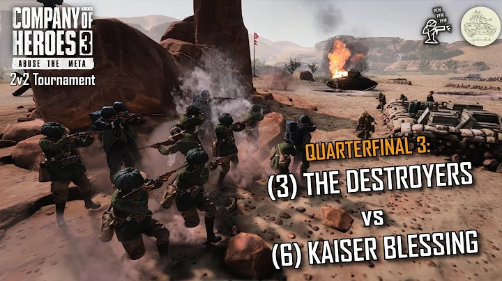 SPEED KILLS | ABUSE the META CoH3 Tournament | QF3 | Reakly & nub vs tushkan & PERV1TIN