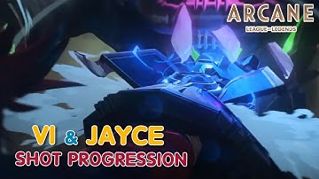 Vi and Jayce Shot Progression | ARCANE | Riot Games | @3DAnimationInternships