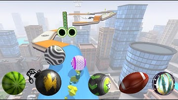 Action Balls GyroSphere Race - SpeedRun Gameplay All Levels 