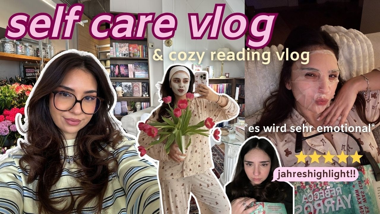 bücher haul, emotionales jahreshighlight, sostrene grene haul & ganz viel lesen✨ self care vlog🧸📚💖
