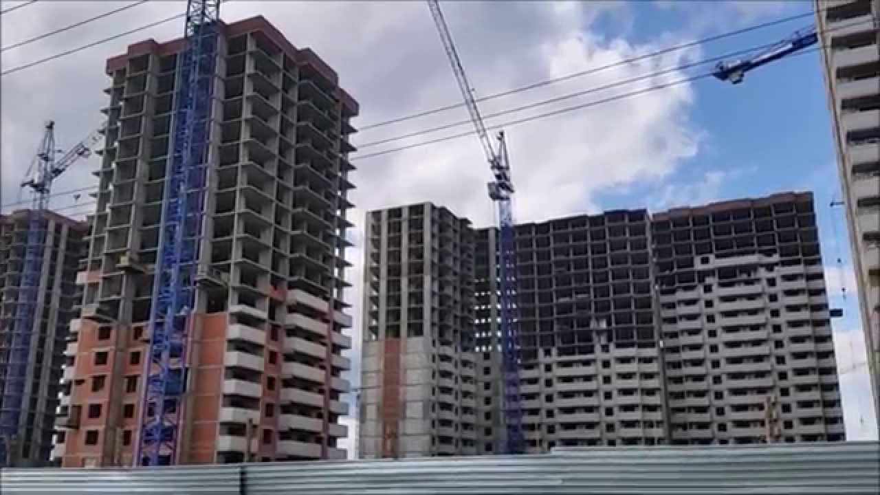 Салават Купере: 13 квартал, вид с поля. - YouTube