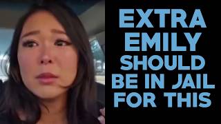 Extra Emily Caught Streaming and Driving Again