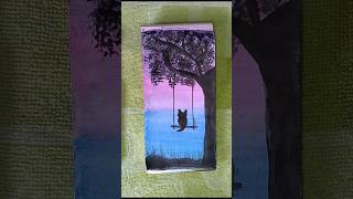 painting scenery beautiful ✨ #driftphonk #crazily #painting