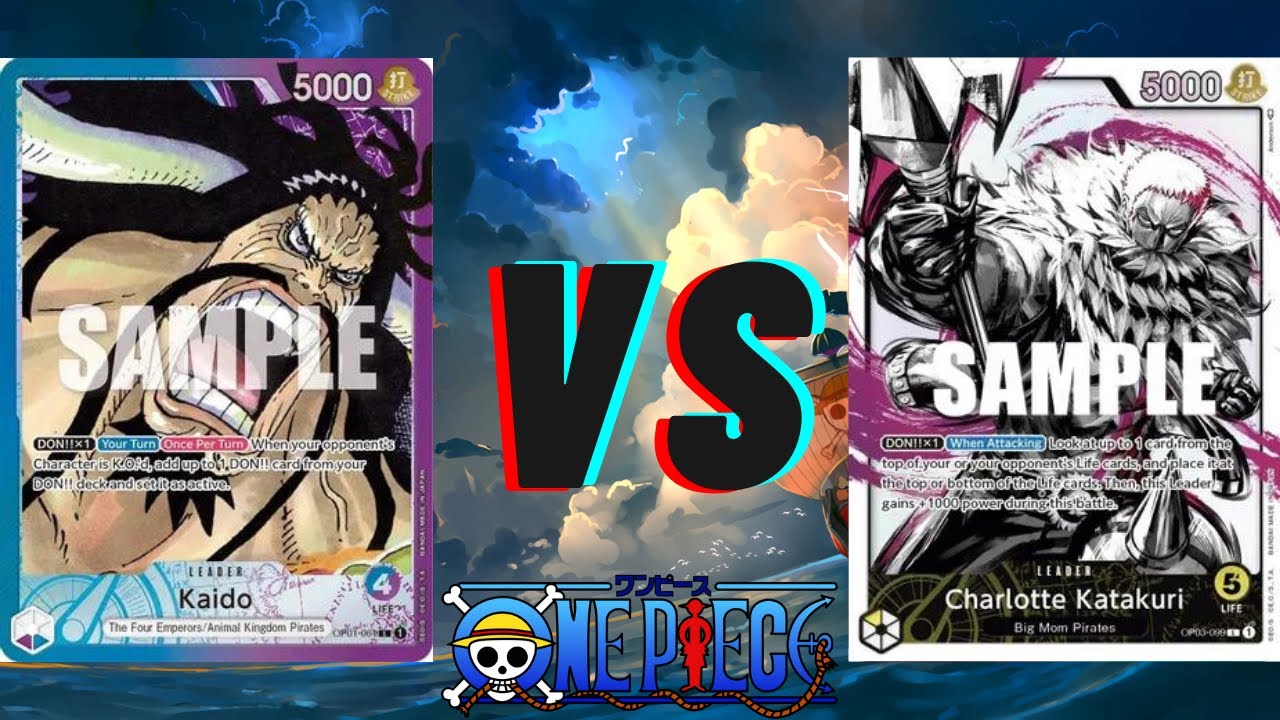 OP-03 Round 1 - B/P Kaido vs Katakuri - One Piece TCG Store ...