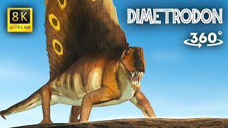 Vr Jurassic Encyclopedia - Dimetrodon Dinosaur Facts 360 Education