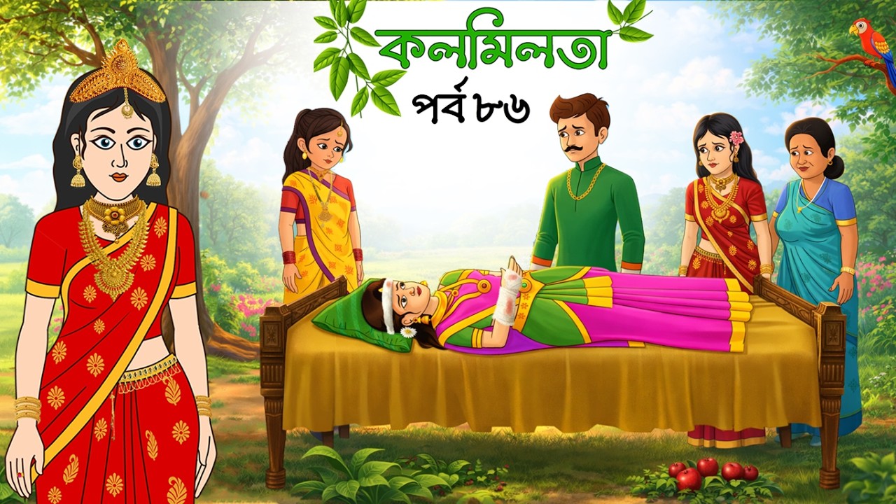 কলমিলতা পর্ব ৮৬ | Kolmilota part 86 | Bangla cartoon | Rupkothar golpo | Thakurmar jhuli | Fairytale