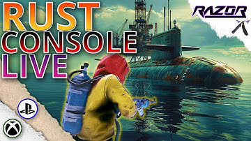Rust Console UPDATE Chad Mode! Subs and Underwater Labs! ☢️ PS4/XBOX Stream 281
