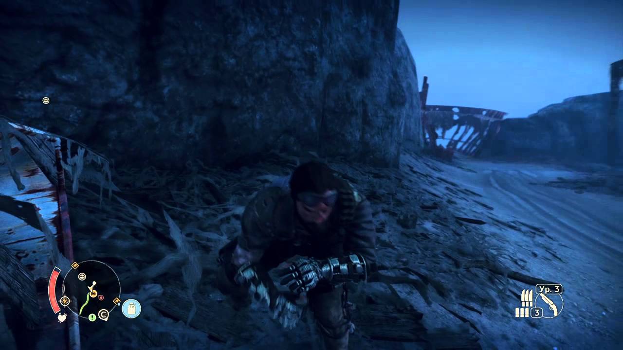 Mad Max. Invisible man attack