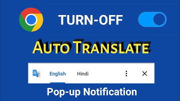 Google Translate Kaise off Karen | How to disable google translate popup chrome | Tech Mixture