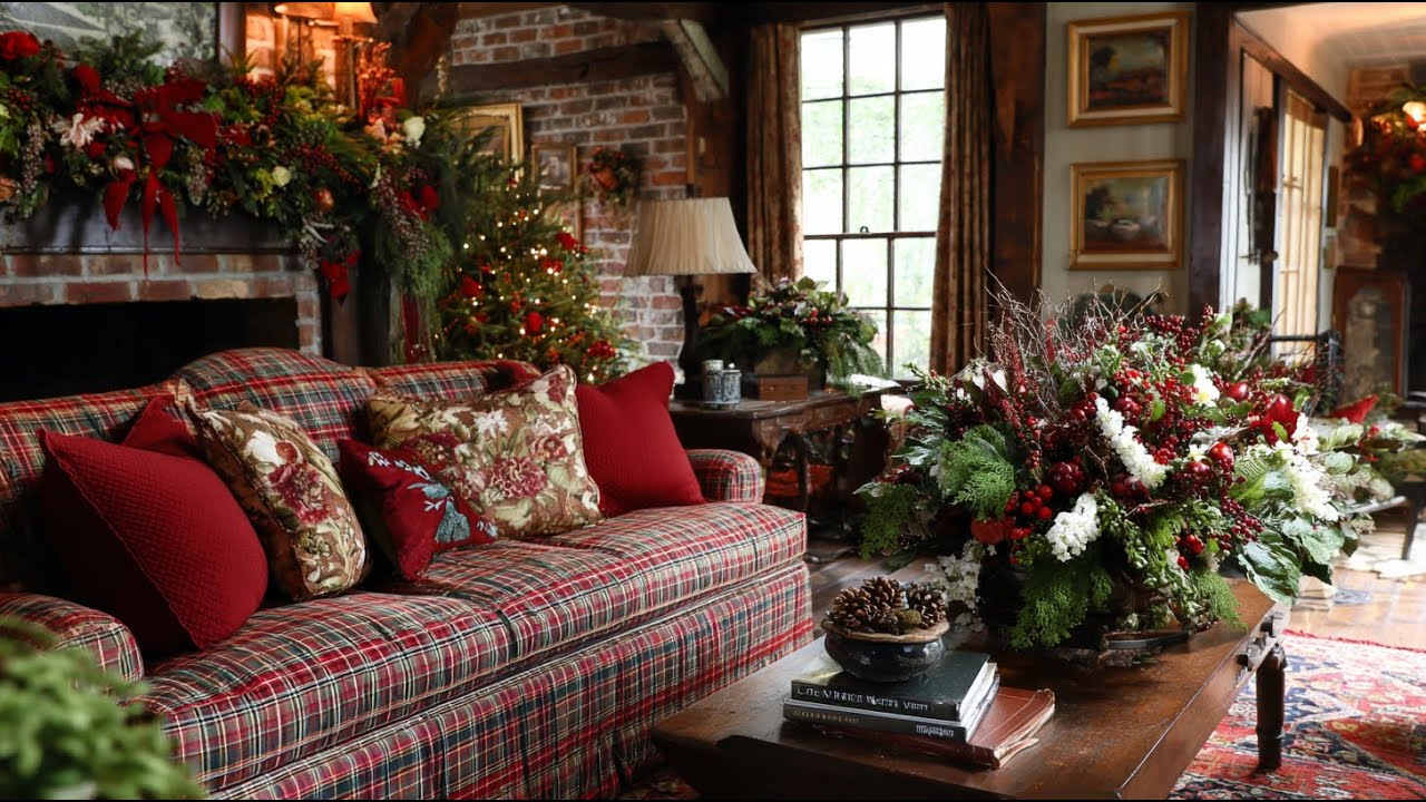 Рождественский тур по английским загородным фермерским домам с винтажным праздничным шармом