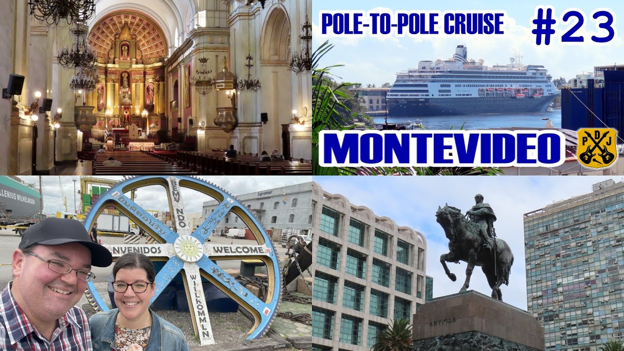 Montevideo, Uruguay - Metropolitan Cathedral, Plazas & Plazas, Port Market - HAL Pole-To-Pole Cruise