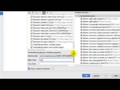 How to build jar in intellij IDEA