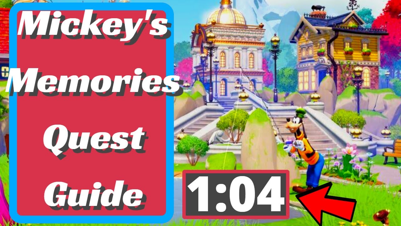 Mickey's Memories Quest Guide In Disney Dreamlight Valley