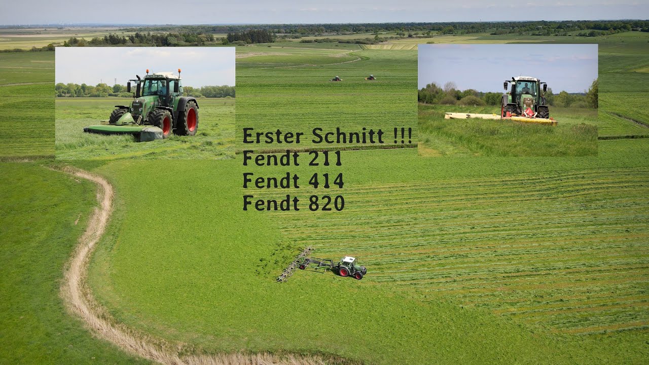 3 x FENDT // ERSTER SCHNITT !!!