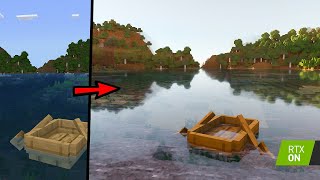 Minecraft Bedrock RTX is Mindblowing - RTX ON vs OFF - 4K