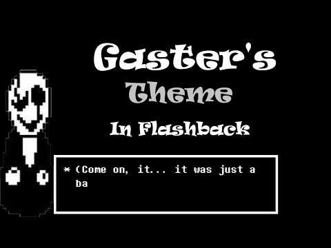 Gaster's Theme In Flashback (Comparison)