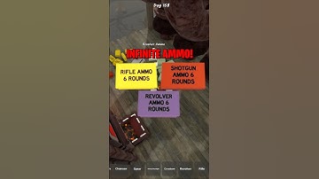 How to get INFINITE Ammo! | 99 Nights In The Forest #roblox