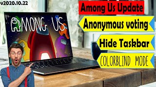 AMONG US update 2020.10.22 FOR PC-AMONG US new version install on PC-COLORBLIND MODE-HIDE TASKBAR screenshot 5