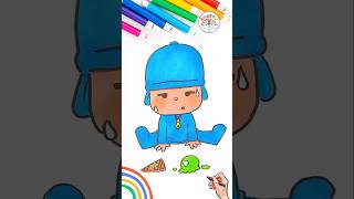 Pocoyo Drawing New How To Draw Pocoyo Easy Tutorial
