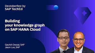 Building your knowledge graph on SAP HANA Cloud
