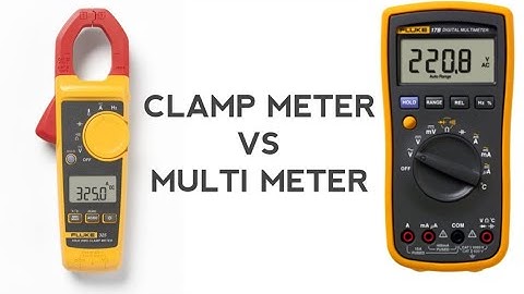Clamp Meter vs Multi-Meter || Explanation in Telugu 2022