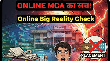 Online MCA vs Offline MCA – BIG REALITY CHECK! (Must Watch Before Choosing)