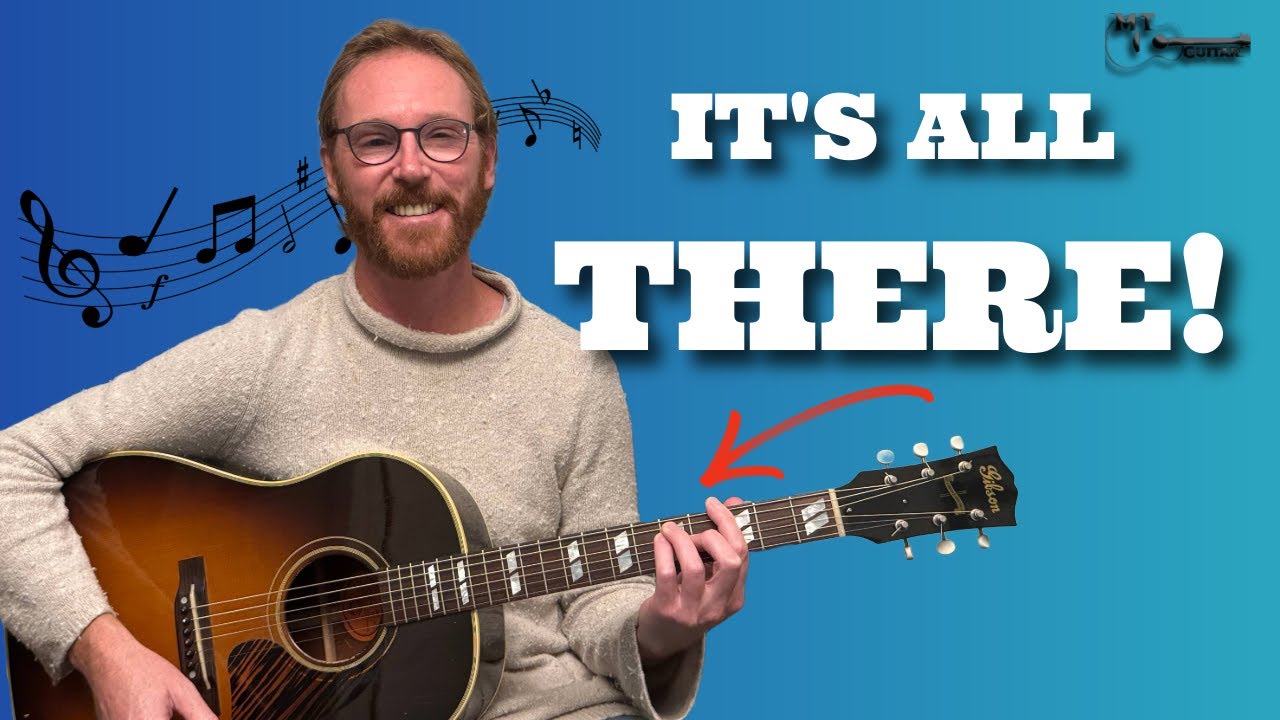 The BEST and SIMPLEST Exercises to Teach Yourself Music Theory (Use ONLY the FRETBOARD!)